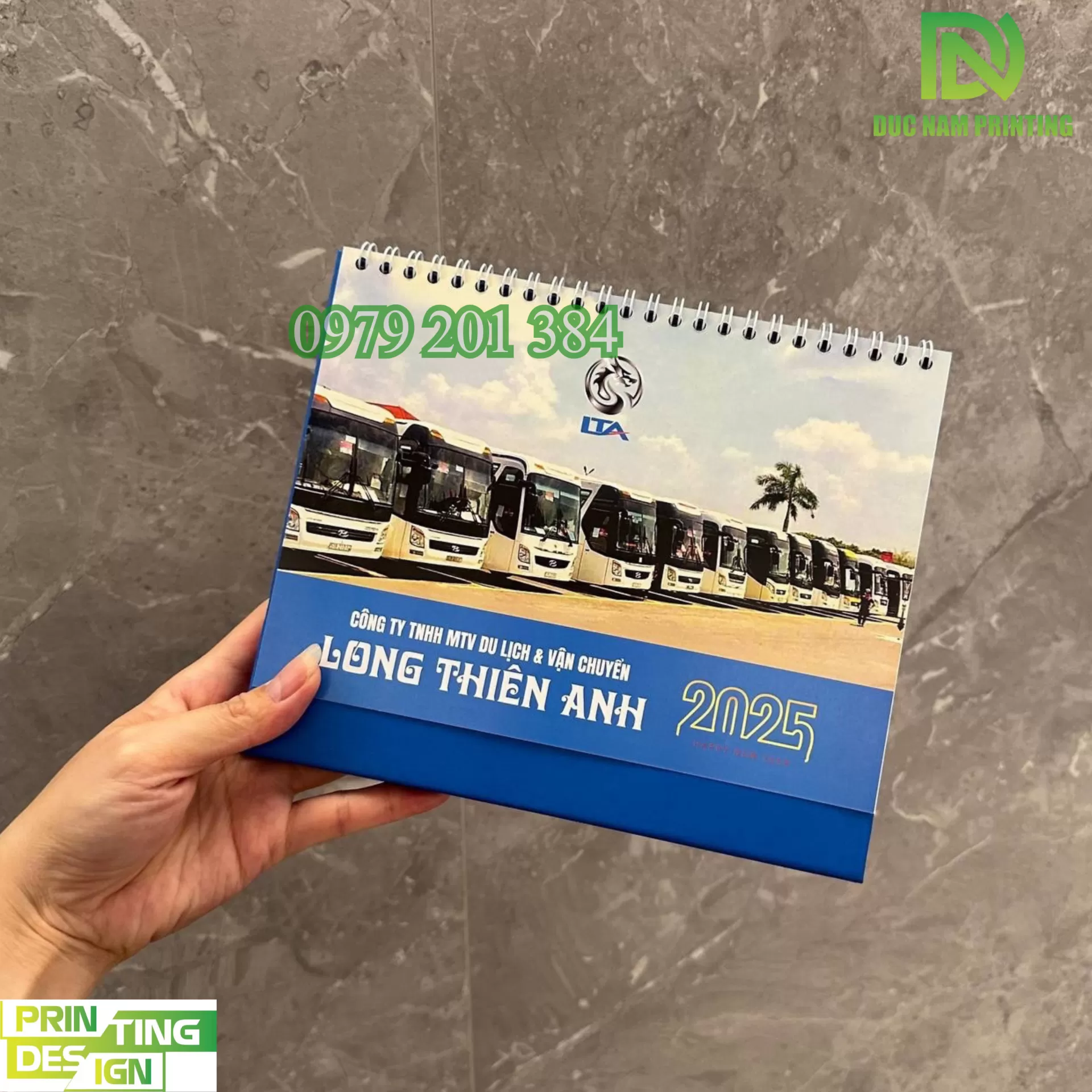 In lịch để bàn