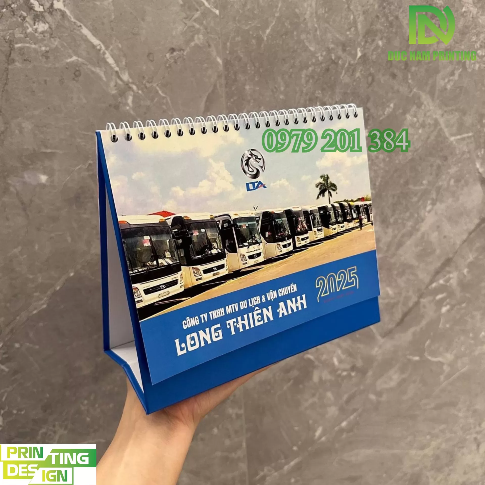 In lịch để bàn