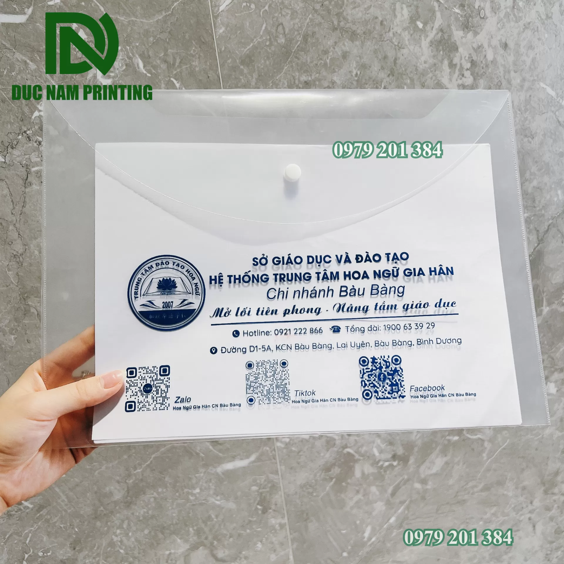 TÚI ĐỰNG HỒ SƠ, BÌA CÚC KT F4