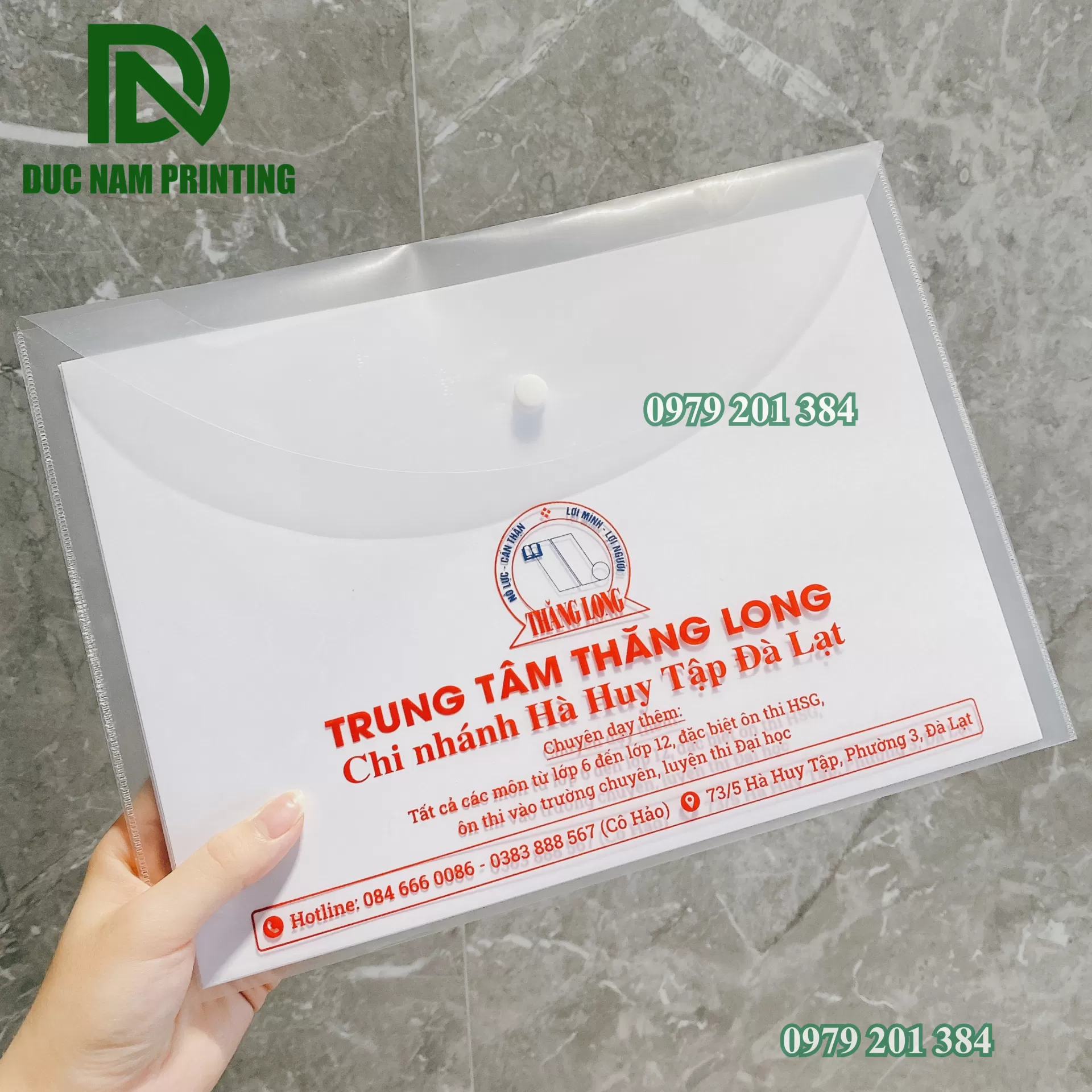 TÚI ĐỰNG HỒ SƠ, BÌA CÚC KT A4